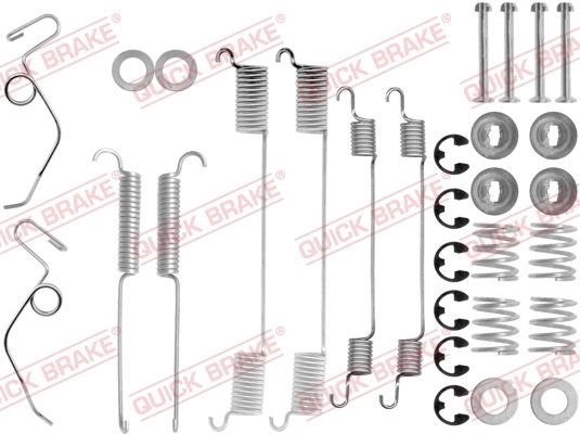 Accessory Kit, brake shoes